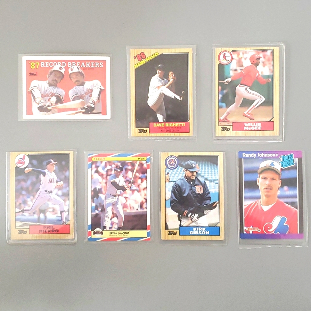 7 MLB ALL STAR CARDS